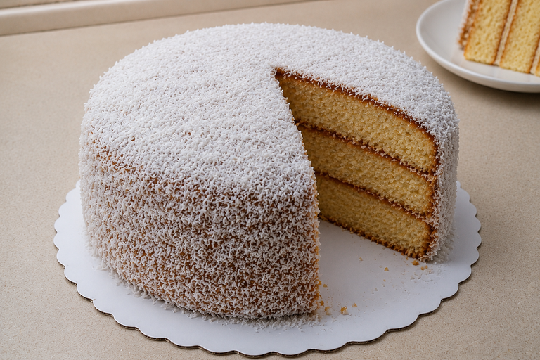 Torta de Vainilla Esponjosa